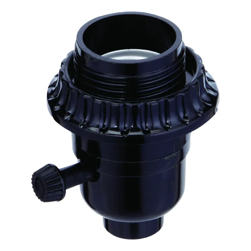 Phenolic Medium Base Turn Knob Socket 1 Pk