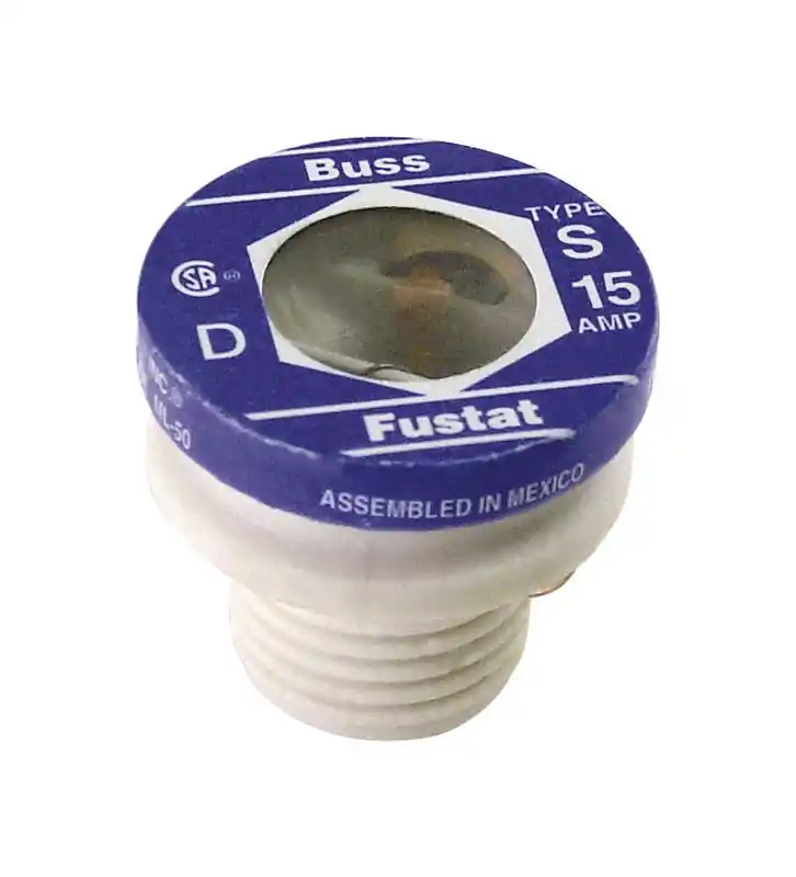 15 Amps Plug Fuse 2 Pk