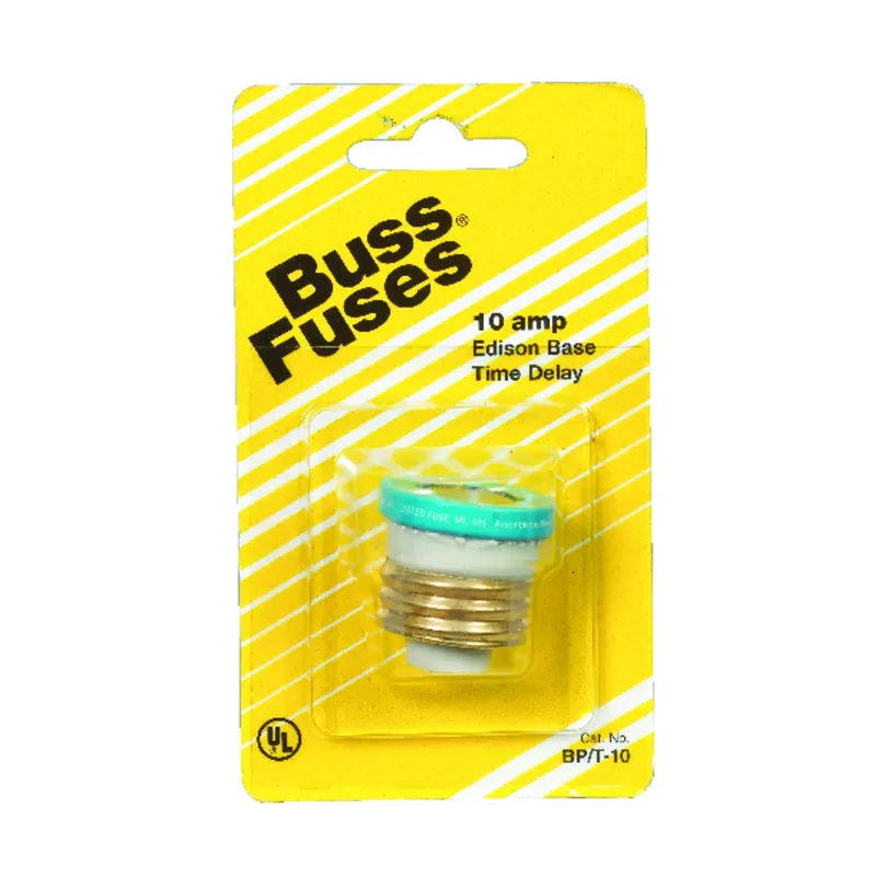 10 Amps Time Delay Plug Fuse 1 Pk