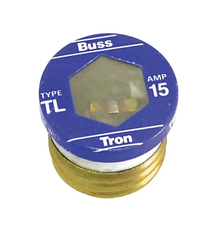 15 Amps Time Delay Plug Fuse 3 Pk
