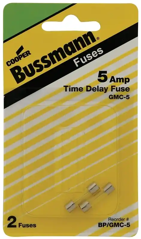 5 Amps Time Delay Fuse 2 Pk