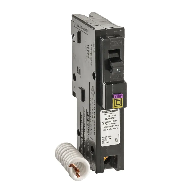 Homeline 15a Single-pole Cafci/gfci Dual Function Circuit Breaker