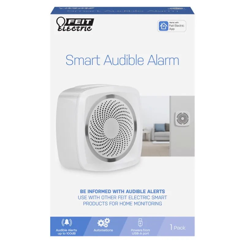 Smart Home Wireless Entrance Alert - White Plastic, Model Alert/wifi