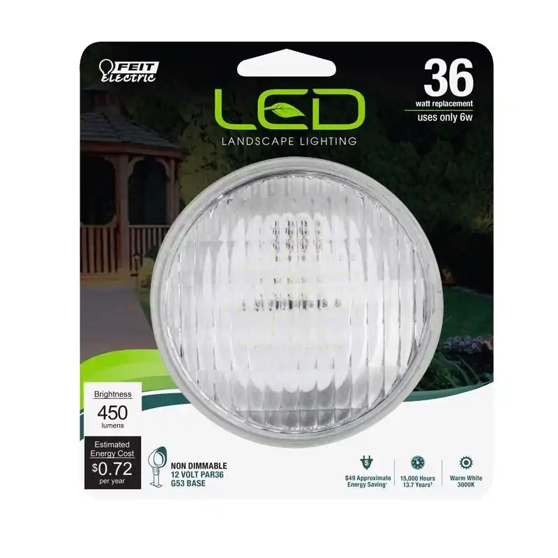 Par36 G23 Led Floodlight Bulb Warm White 36 Watt Equivalent 1 Piece