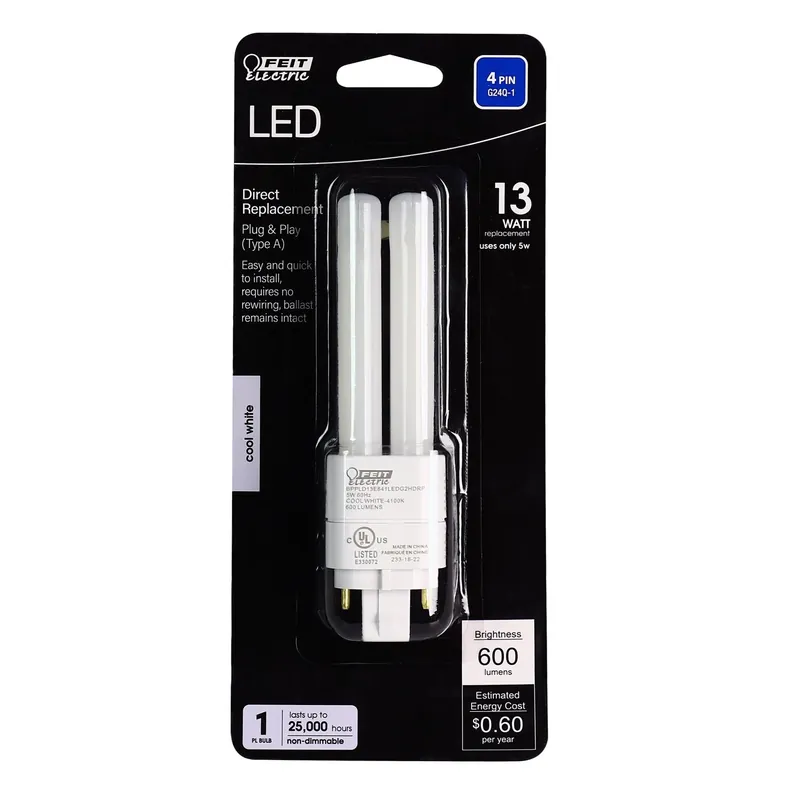 Linear Pl Gx23-2 Led Bulb Cool White 13 Watt Equivalence 1 Pk