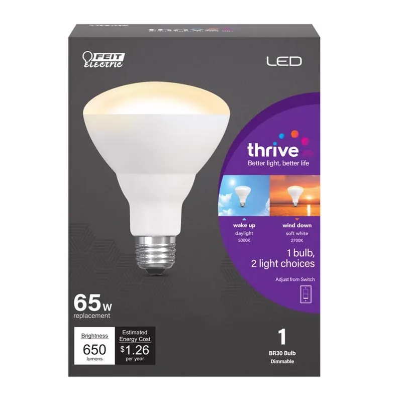 Br30 E26 (medium) Led Bulb Color Changing 65 Watt Equivalence 1 Pk