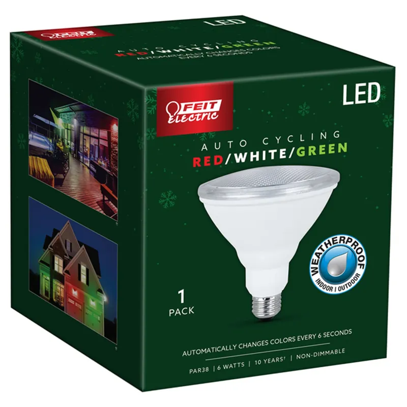 Par38 E26 (medium) Led Bulb Color Changing 6 Watt Equivalence 1 Pk