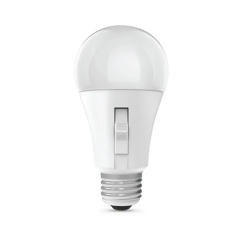 A19 E26 (medium) Led Dusk To Dawn Bulb Adjustable White 100 Watt Equivalence 1 Pk