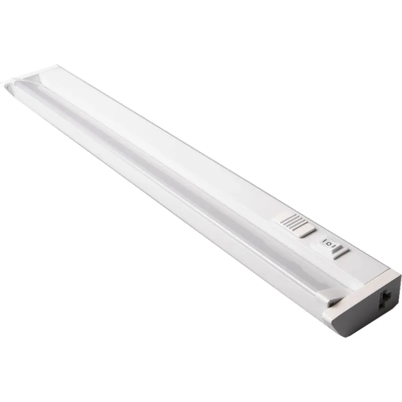 12 In. L White Plug-in Led Undercabinet Light With Pivot Head And 375 Lumens