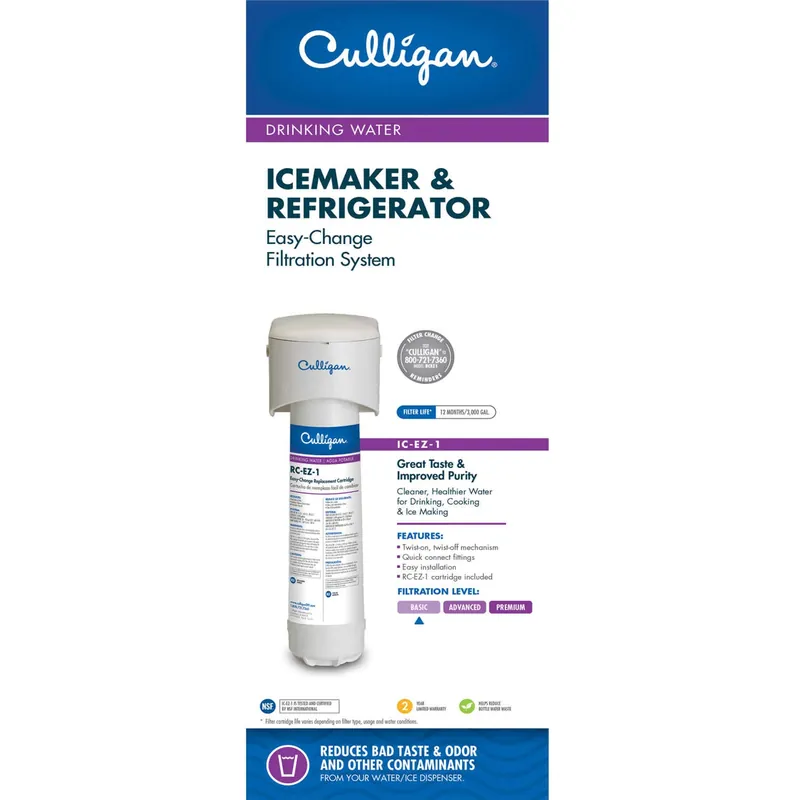 Ic-ez-1 Ez-change Icemaker & Refrigerator Drinking Water Filter
