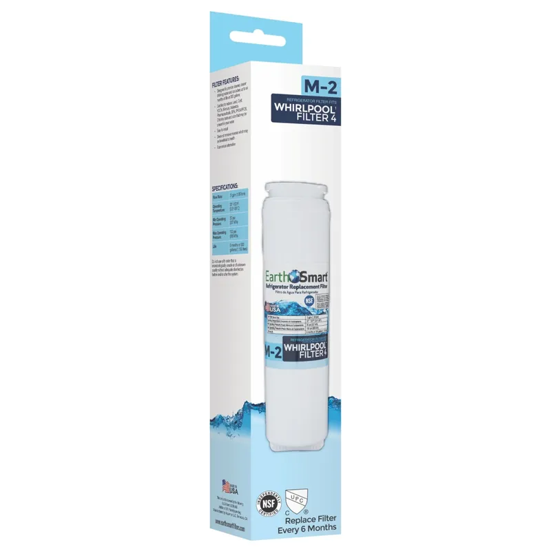 M2 Refrigerator Filter Fits Whirlpool 4