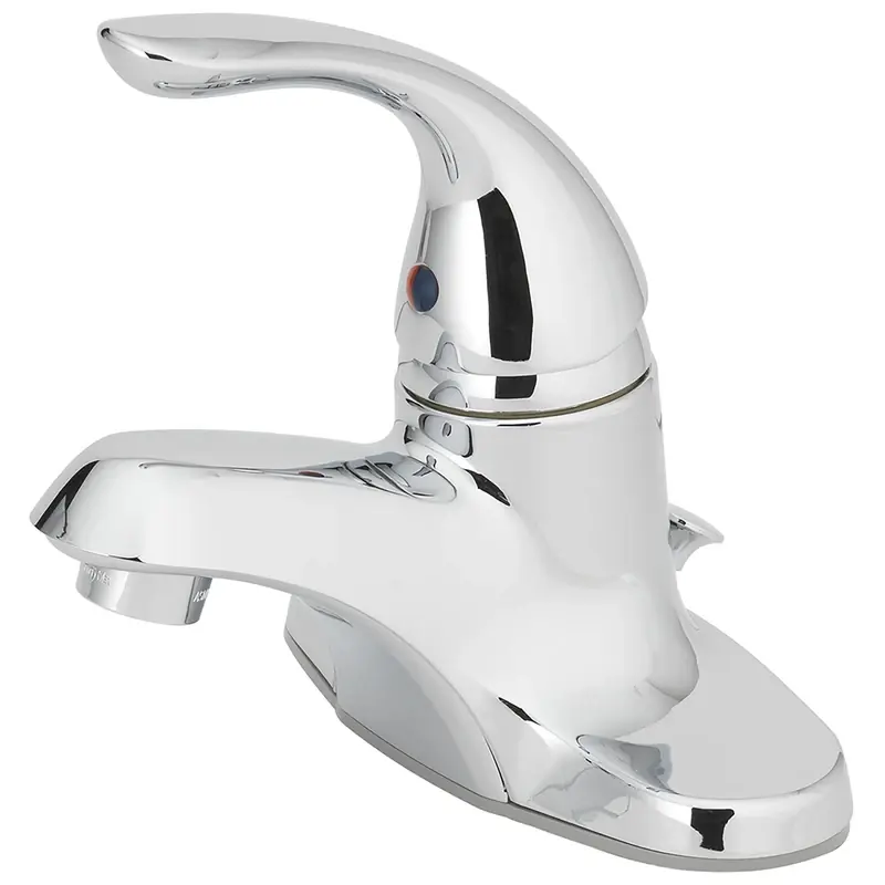 Coastal Chrome Single-handle Lavatory Pop-up Faucet 4 In. Model 65480w-6201