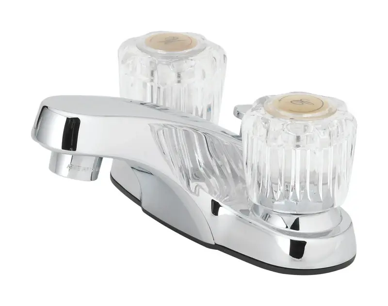 Essentials Chrome Two-handle Bathroom Sink Faucet 4 In. Model 67090w-5001