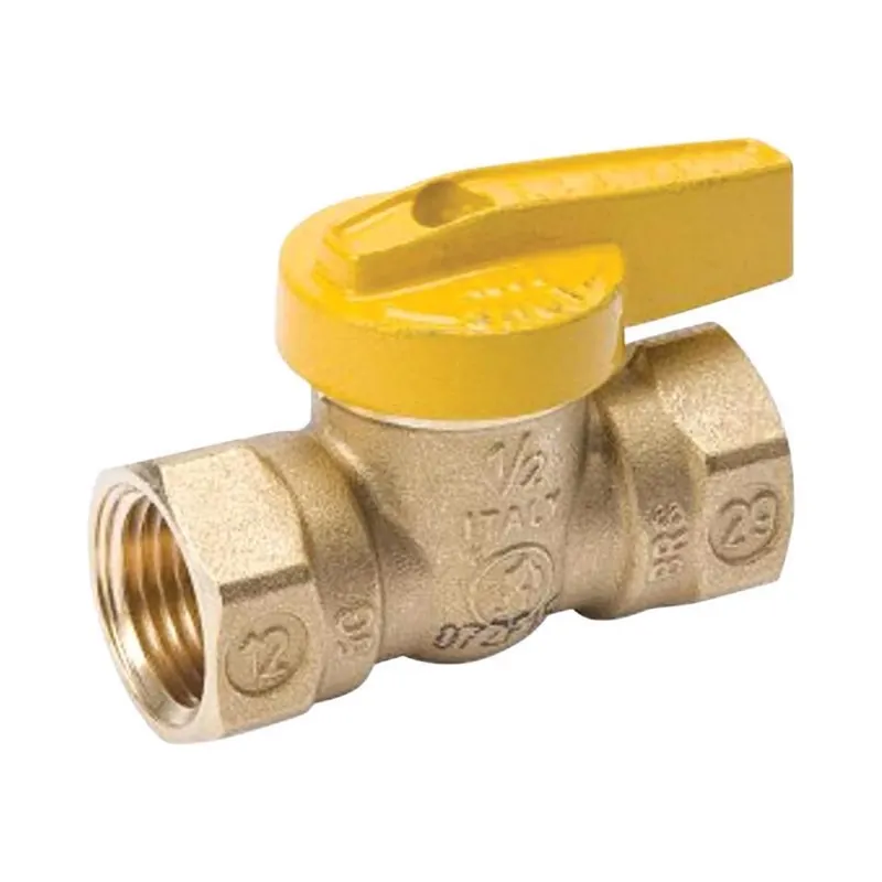 3/4 In. Brass Fip Gas Ball Valve, Model Vgv1lhb4