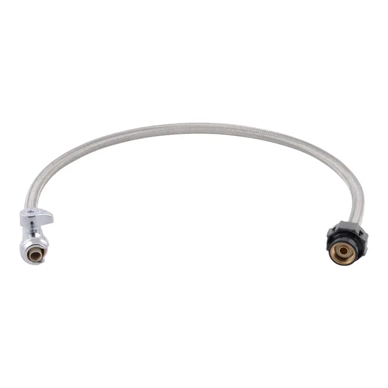 Click Seal Push-to-connect Straight Stop Faucet Connector, 1/2 X 1/2 X 30 In.
