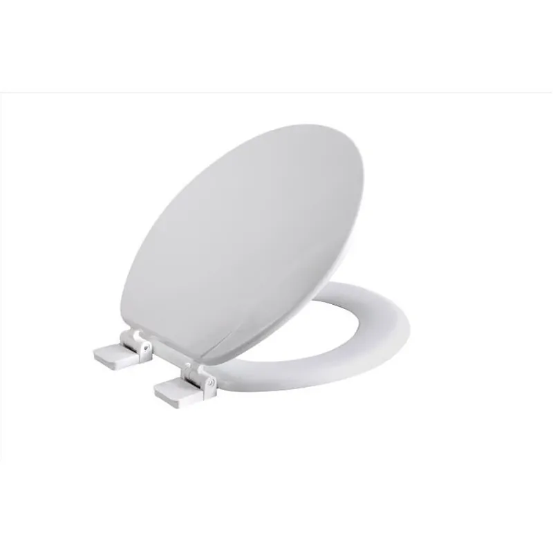 Rockford White Wood Round Toilet Seat – Classic Bathroom Upgrade