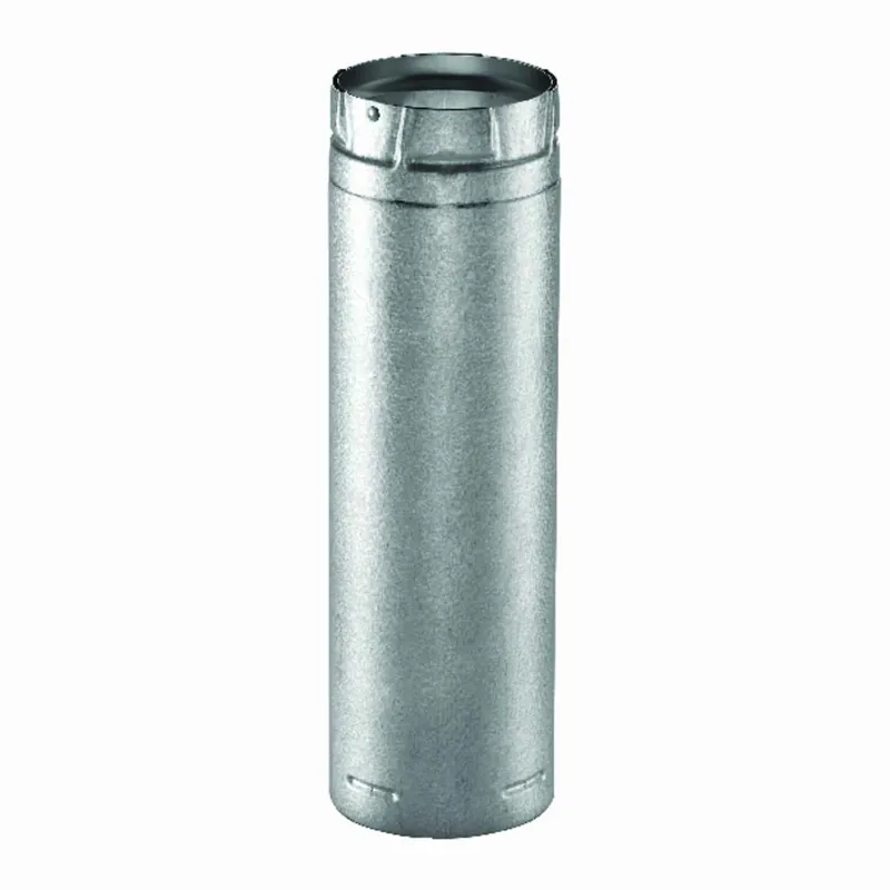 Pelletvent 3 In. Diameter X 12 In. Length Steel Double Wall Stove Pipe
