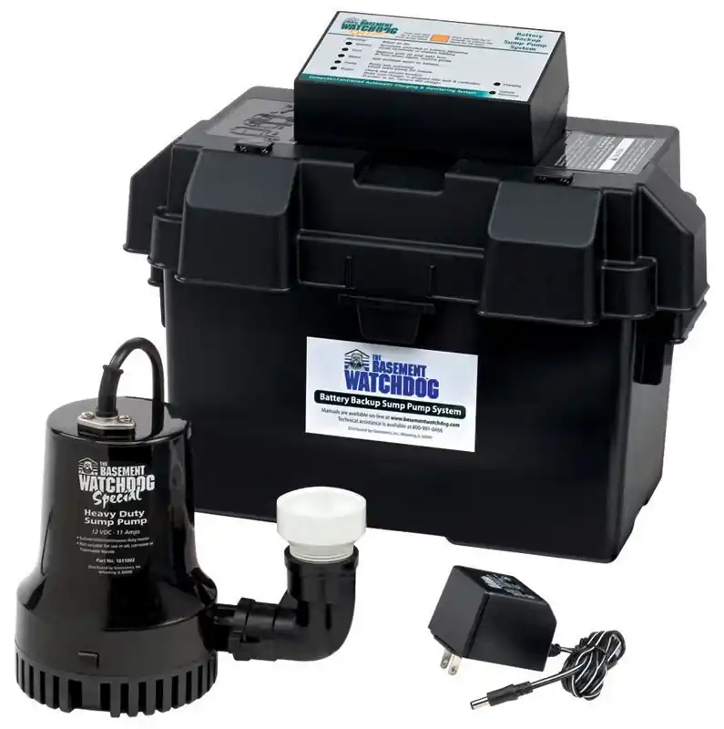 Special Battery Backup Sump Pump System