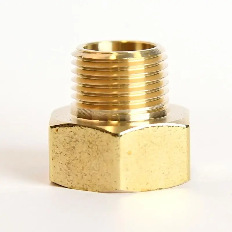 Brass 3/4 In. D X 1/2 In. D Hose Adapter 1 Pk