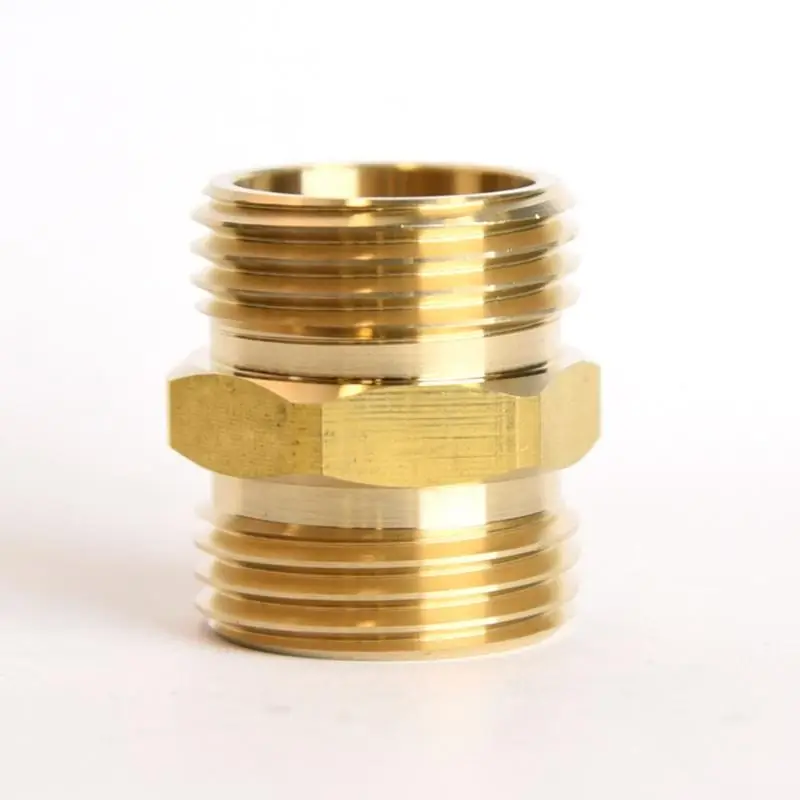 Brass 3/4 In. D X 3/4 In. D Hose Adapter 1 Pk
