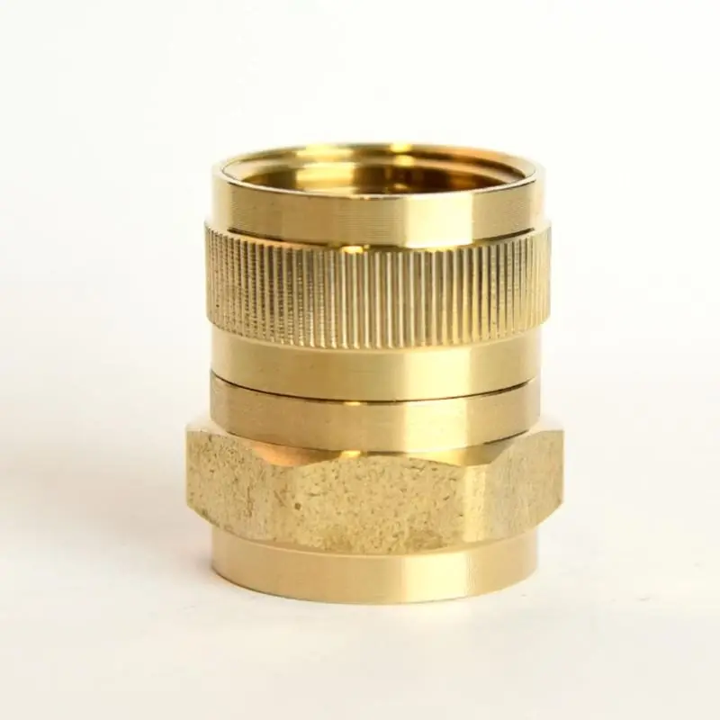Brass 3/4 In. D X 3/4 In. D Hose Adapter 1 Pk
