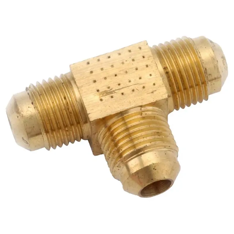 1/4 In. Male Flare Brass Tee Fitting - Model 754044-04ah