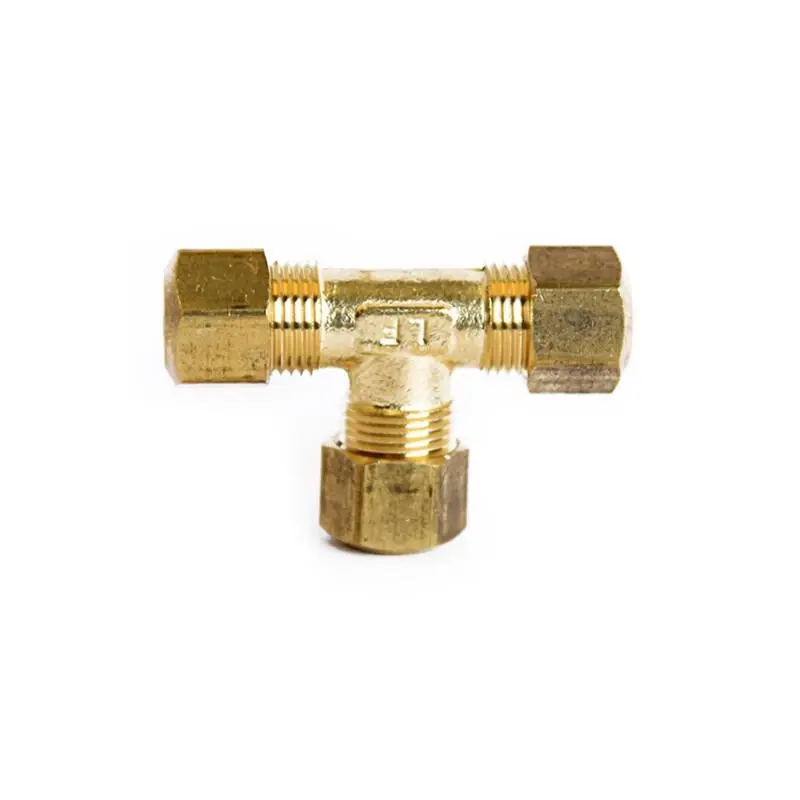 5/16 In. Compression X 5/16 In. D Compression Brass Tee Fitting