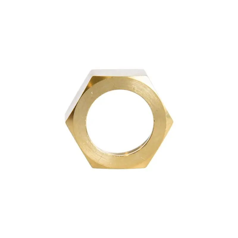 7/8 In. Compression X 7/8 In. D Compression Yellow Brass Nut - Durable And Reliable