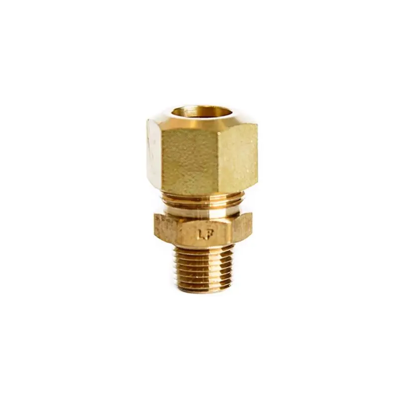 3/8 In. Compression Bin X 1/8 In. D Mpt Bin Brass Connector - Durable And Reliable