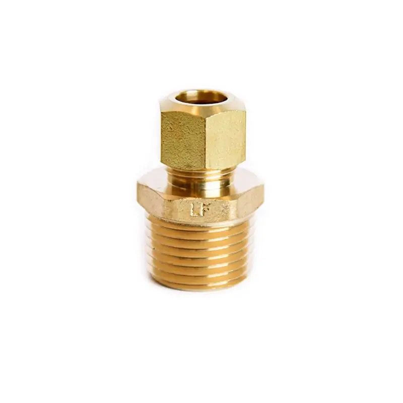 3/8 In. Compression X 1/2 In. D Male Brass Connector - Durable And Reliable