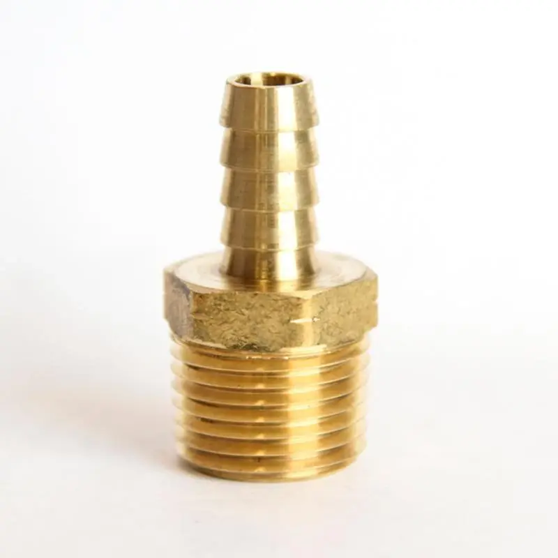 Brass 3/8 In. D X 1/2 In. D Adapter 1 Pk