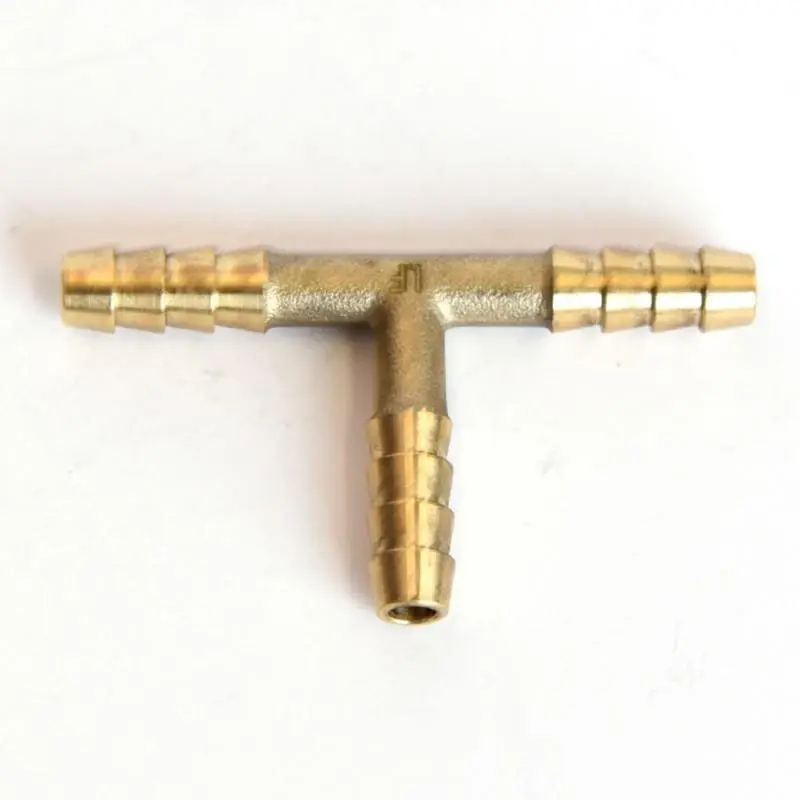 Brass 1/4 In. D X 1/4 In. D Tee Connector 1 Pk