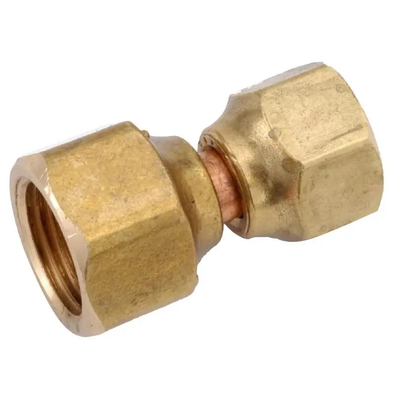 1/2 In. X 3/8 In. Brass Swivel Flare Connector