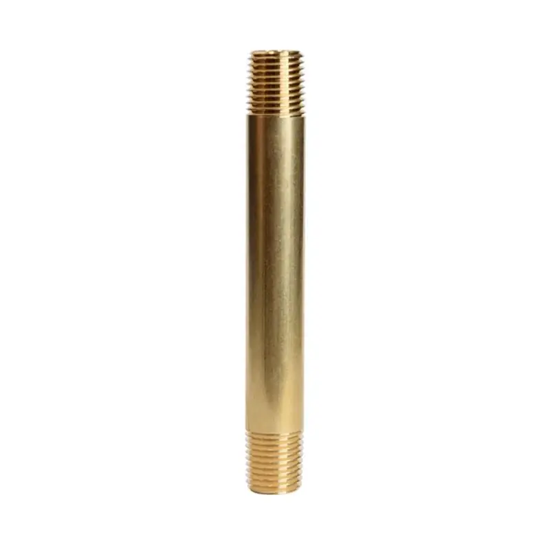 1/4 In. Mpt X 1/4 In. D Mpt Red Brass Nipple 4 In. Length