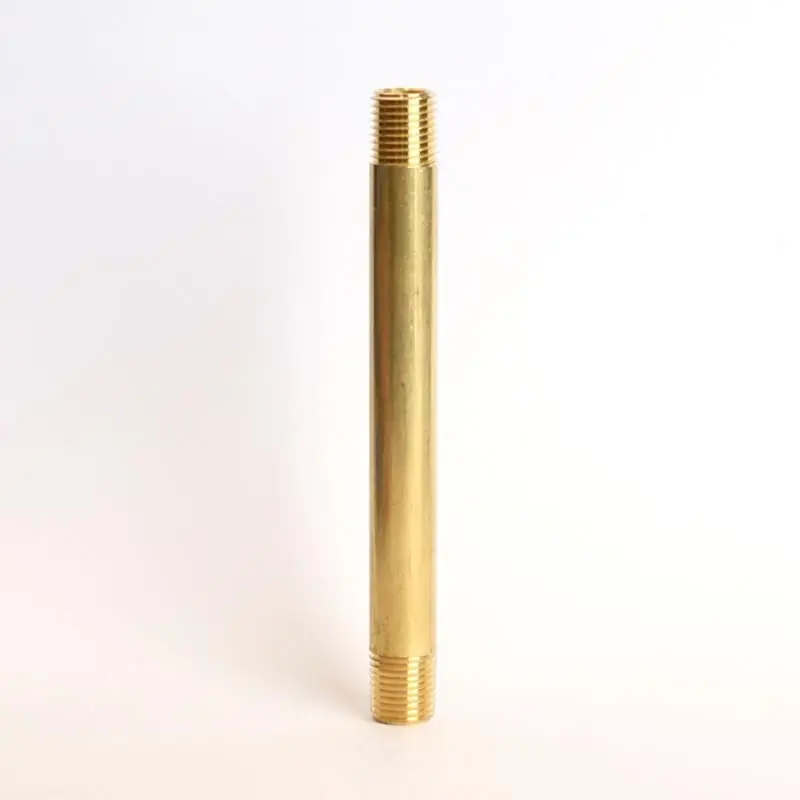 1/4 In. Mpt X 1/4 In. D Mpt Red Brass Nipple, 5 In. Length