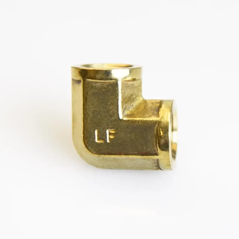 1/4 In. Fpt X 1/4 In. D Fpt Brass 90 Degree Elbow - Durable Plumbing Fitting