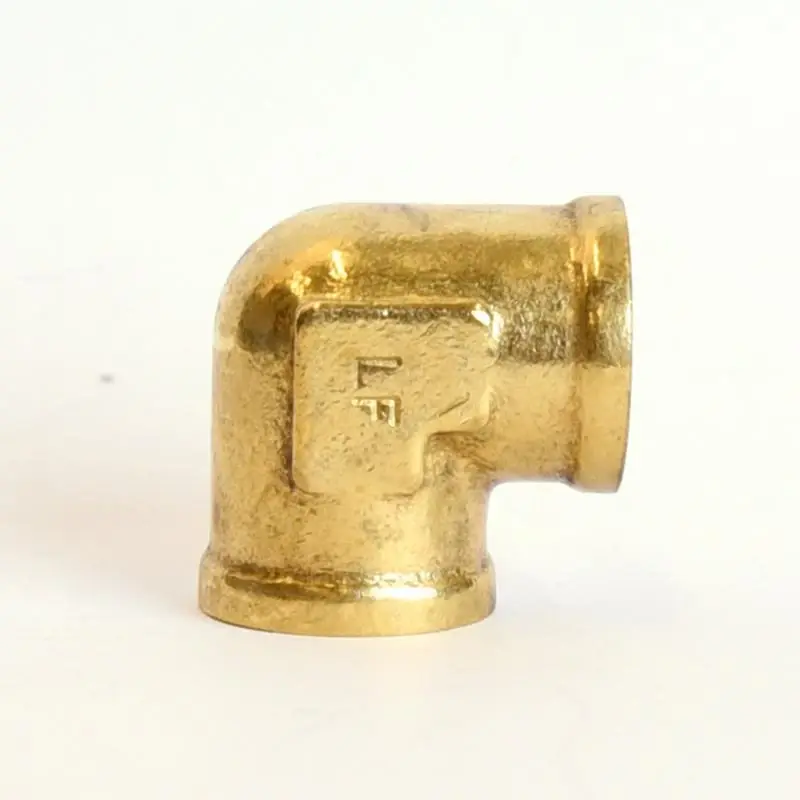 3/8 In. Fpt X 3/8 In. D Fpt Brass 90 Degree Elbow - Durable Plumbing Fitting
