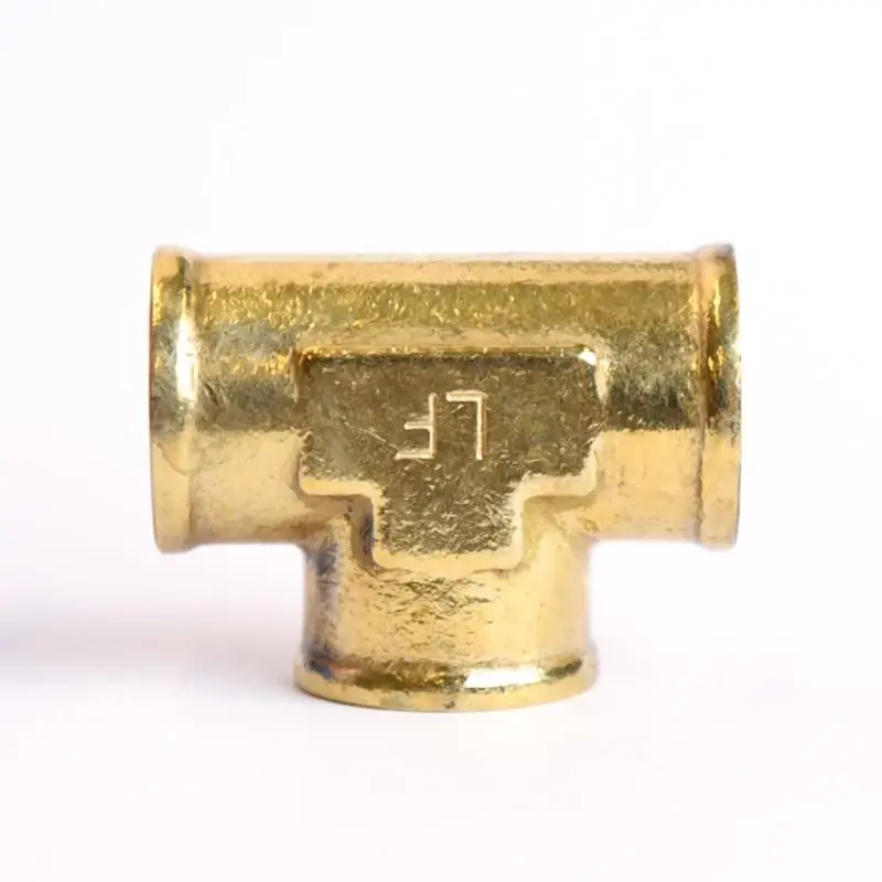 1/2 In. Fpt X 1/2 In. D Fpt Brass Tee - Durable Plumbing Fitting