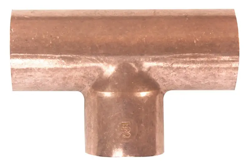 3/4 In. Copper Sweat X 3/4 In. D Copper Sweat Copper Tee 10 Pk