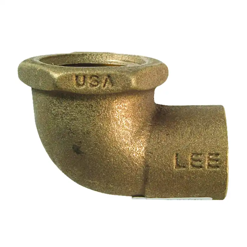 1/2 In. Sweat X 1/2 In. D Fpt Brass 90 Degree Elbow 1 Pk