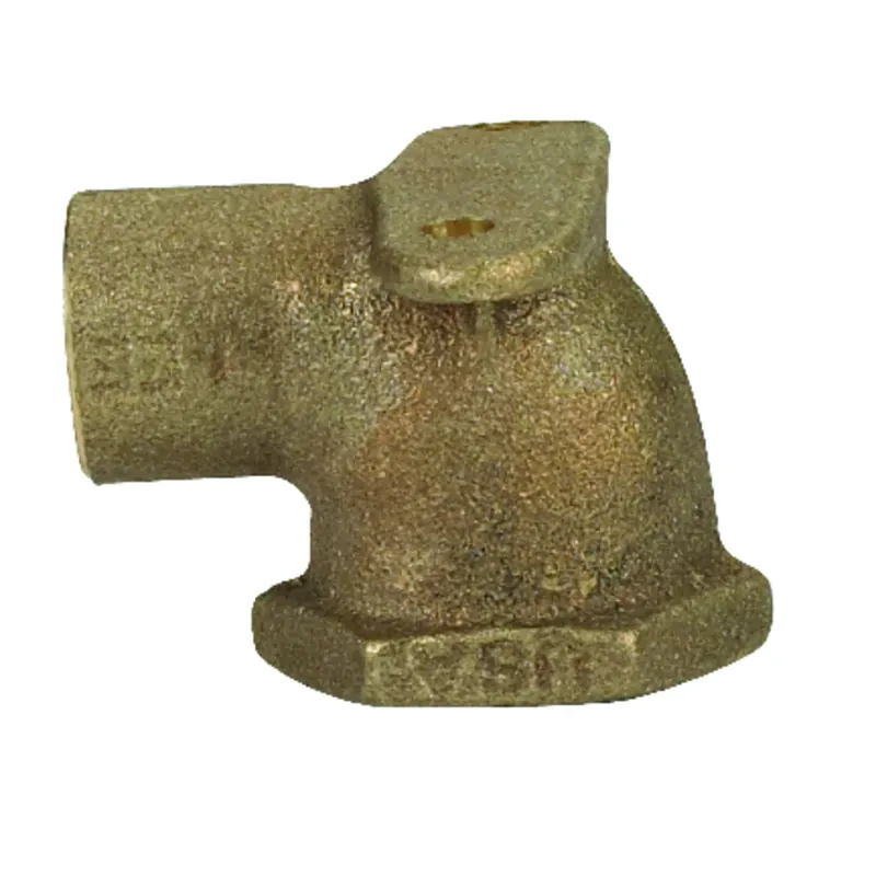 1/2 In. Sweat X 1/2 In. D Fpt Brass Drop Ear Elbow 1 Pk
