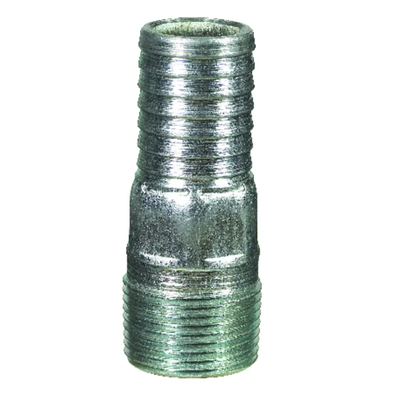 1-1/2 In. Barb X 1-1/2 In. D Mpt Galvanized Steel Adapter