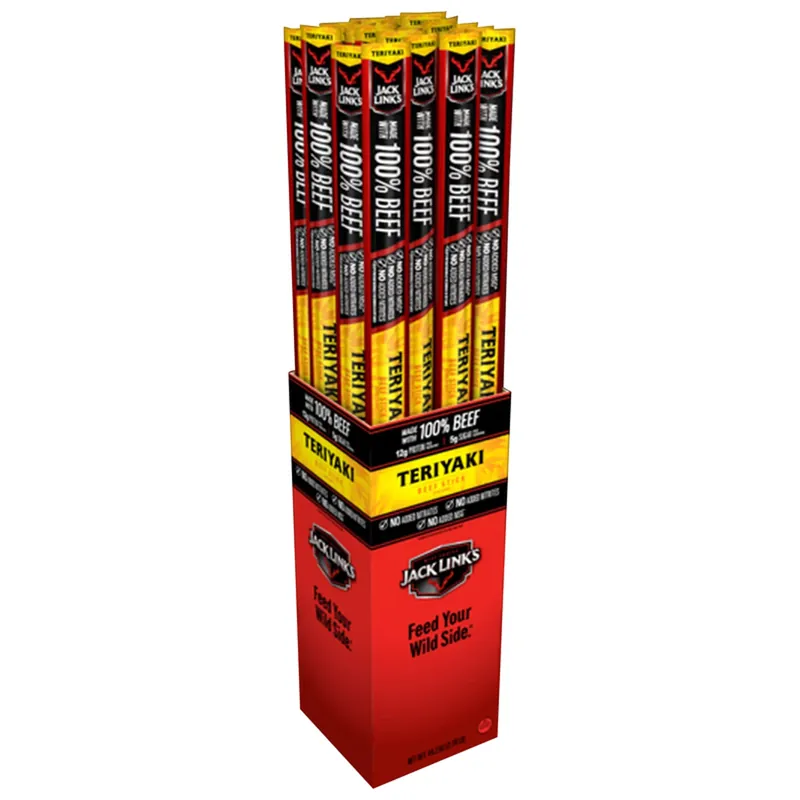 Teriyaki Beef Stick 1.84 Oz Pegged