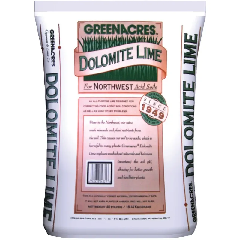 Dolomite Lime, 40 Lb.