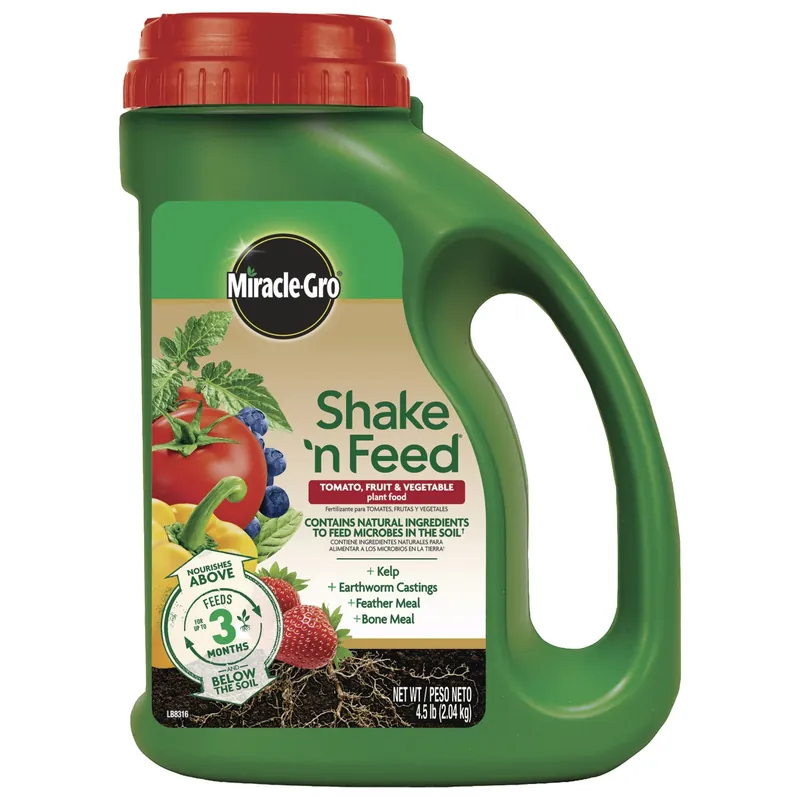 Shake ‘n Feed Tomato, Fruit & Vegetable Plant Food, 4.5 Lbs.