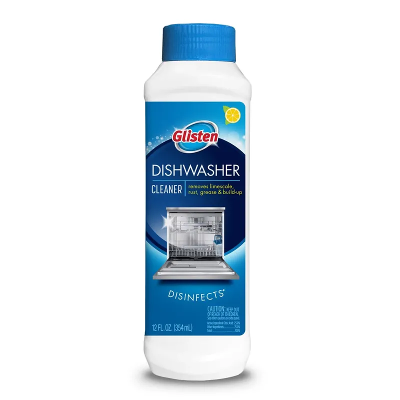 Dishwasher Lemon Scent Cleaner And Disinfectant 12 Oz 1 Pk