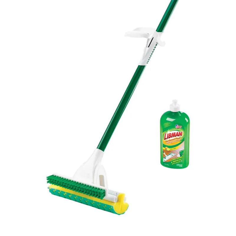 Nitty Gritty Sponge Roller Mop With Steel Handle And Easy Change Refill