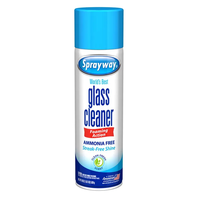 Glass Cleaner, 19 Oz. Aerosol Spray