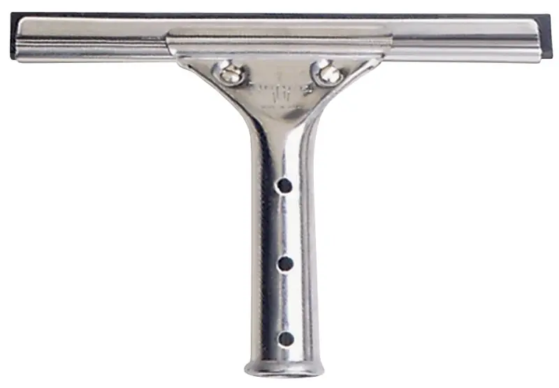 Professional 8 In. Stainless Steel Window Squeegee With Ergonomic Handle
