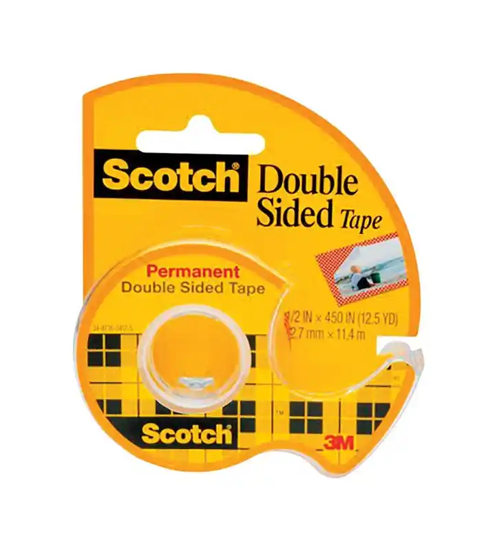 Double Sided Tape 1/2 In. W X 450 In. L Clear - Model Clip-137